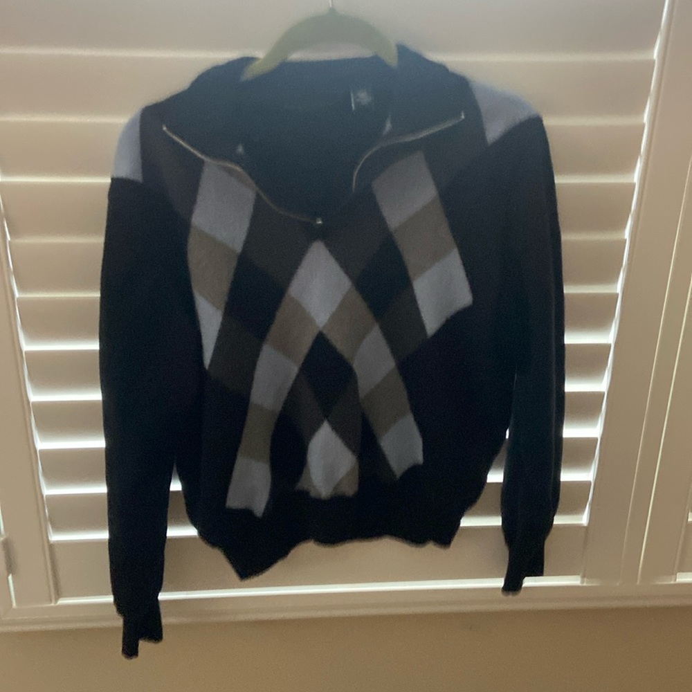 argyle sweater